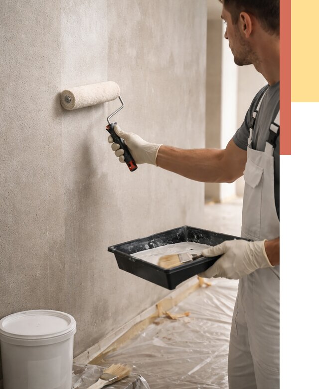 Грунтовка стен в Гулькевичах от 2282 руб. м2 — быстро, недорого, с материалом | ОТДЕЛОЧНИК-Гль