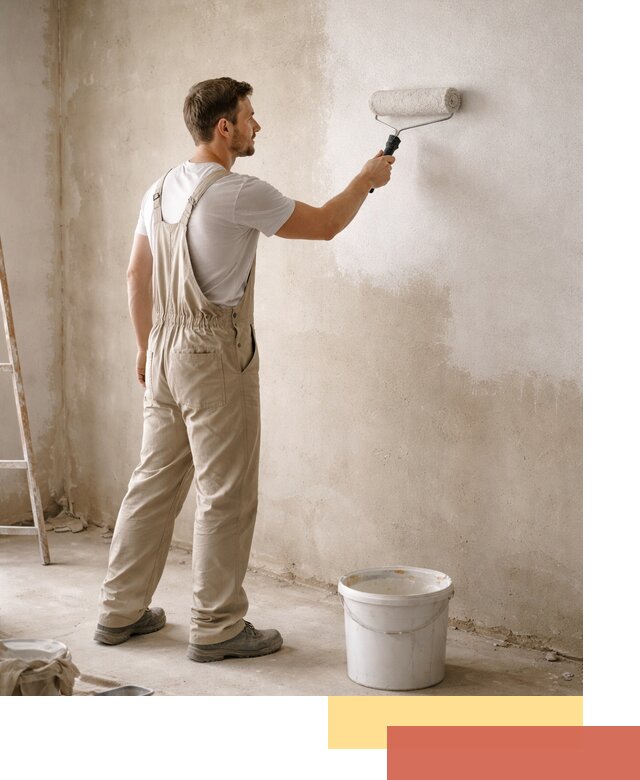 Грунтовка стен под отделку в Гулькевичах профессиональным раствором