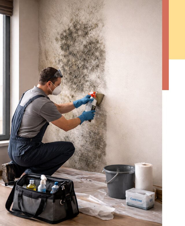 Удаление плесени со стен в Гулькевичах от 2230 руб. — быстро и недорого | ОТДЕЛОЧНИК-Гль