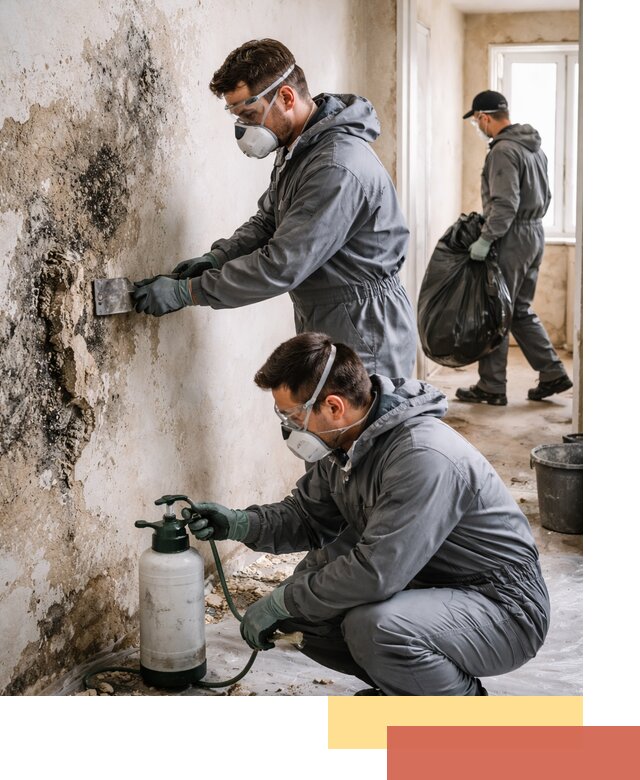 Удаление плесени со стен профессионально в Гулькевичах