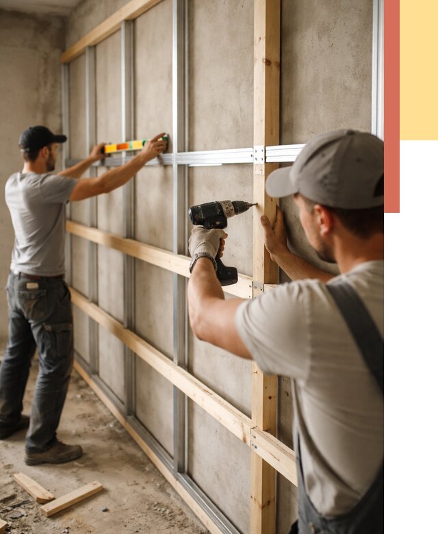 Устройство обрешетки под панели в Гулькевичах от 2179 руб. — монтаж под ключ | ОТДЕЛОЧНИК-Гль