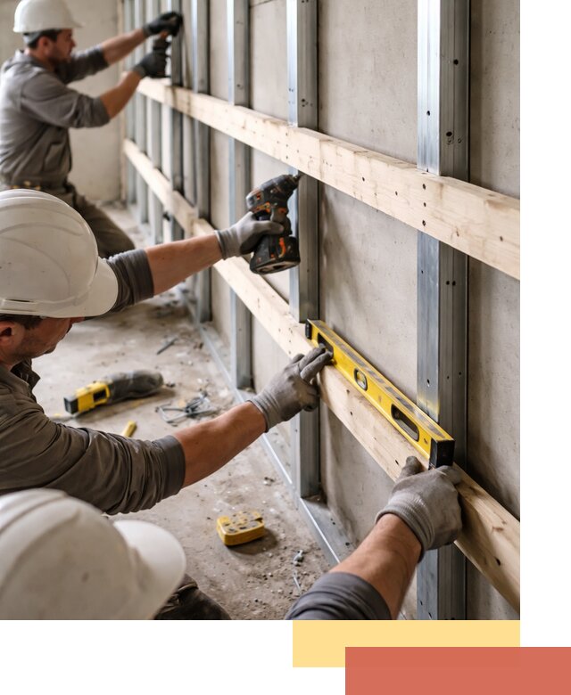 Устройство обрешетки под панели в Гулькевичах