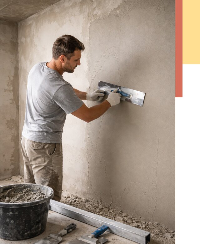 Штукатурка стен без маяков в Гулькевичах от 7469 руб/м2 — услуги и цена | ОТДЕЛОЧНИК-Гль
