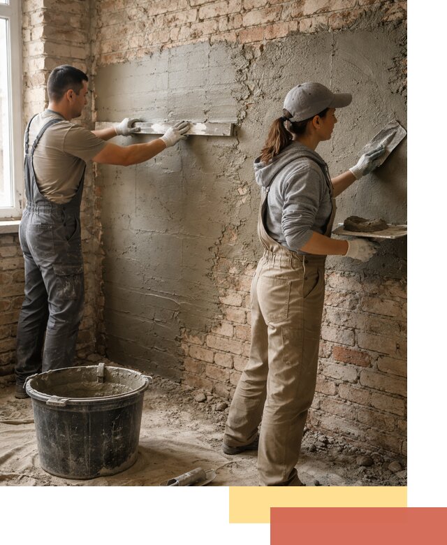 Штукатурка кирпичных стен в Гулькевичах — качественно и надежно