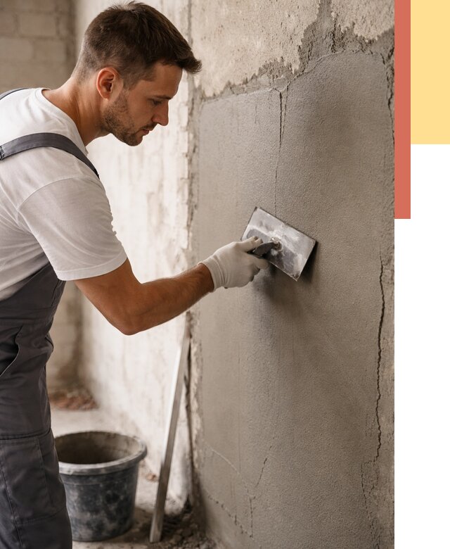 Штукатурка стен под плитку в Гулькевичах от 4357 руб./м2 — выравнивание под плитку | ОТДЕЛОЧНИК-Гль