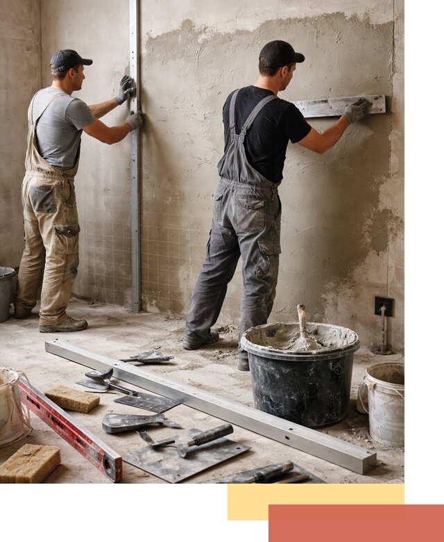 Профессиональная штукатурка стен под плитку в Гулькевичах