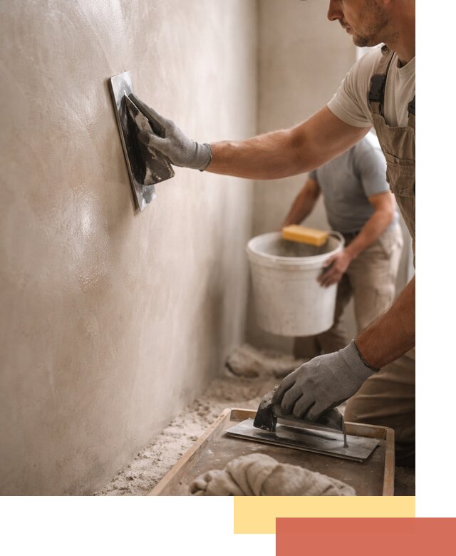 Нанесение марокканской штукатурки таделакт в Гулькевичах