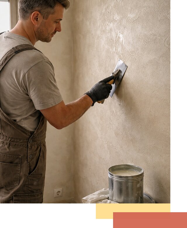 Нанесение воска на штукатурку в Гулькевичах для защиты и блеска