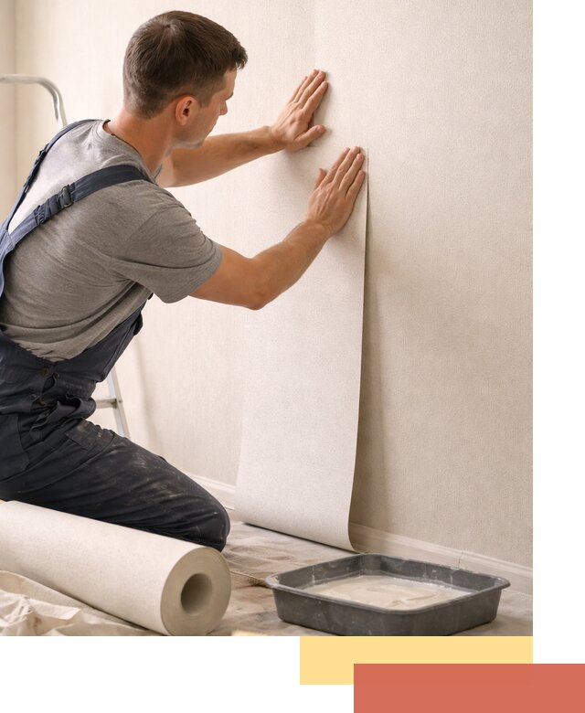 Поклейка флизелиновых обоев в Гулькевичах качественно и быстро