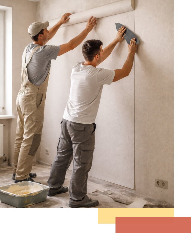 Поклейка виниловых обоев в Гулькевичах профессионально и качественно