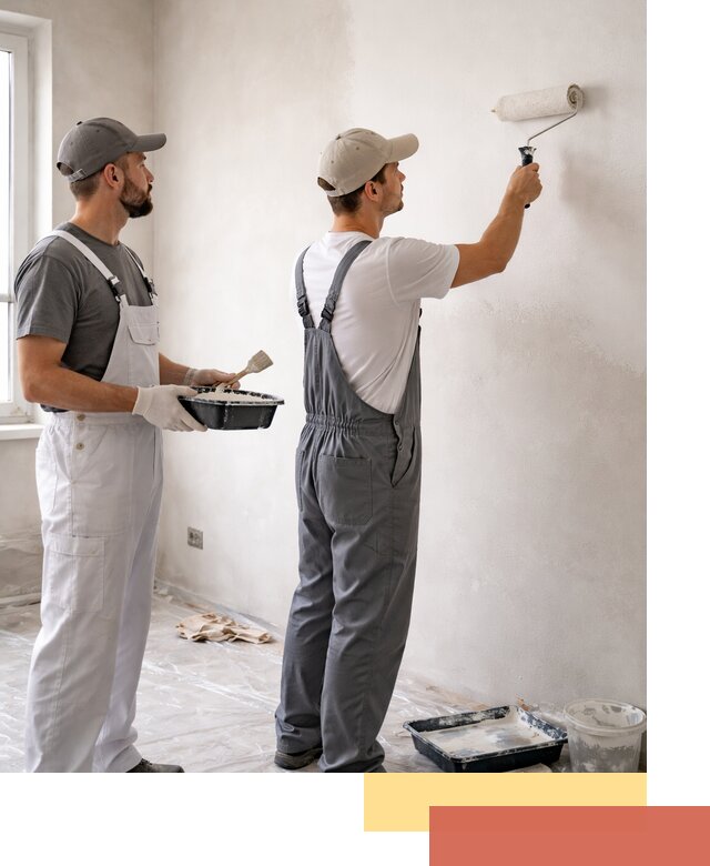 Покраска стен водоэмульсионной краской в Гулькевичах