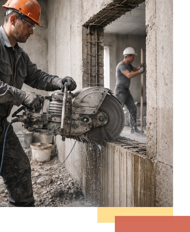 Алмазная резка проемов в Гулькевичах быстро и точно