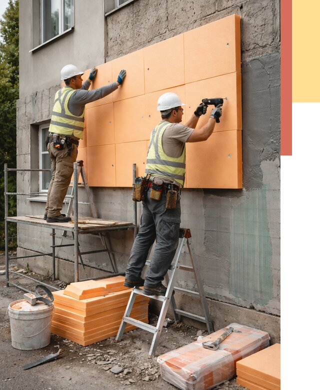 Утепление стен пеноплексом в Гулькевичах от 1919 руб./м2 — быстро и недорого | ОТДЕЛОЧНИК-Гль