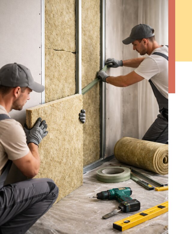 Шумоизоляция стен в Гулькевичах под ключ от 1919 руб. | ОТДЕЛОЧНИК-Гль