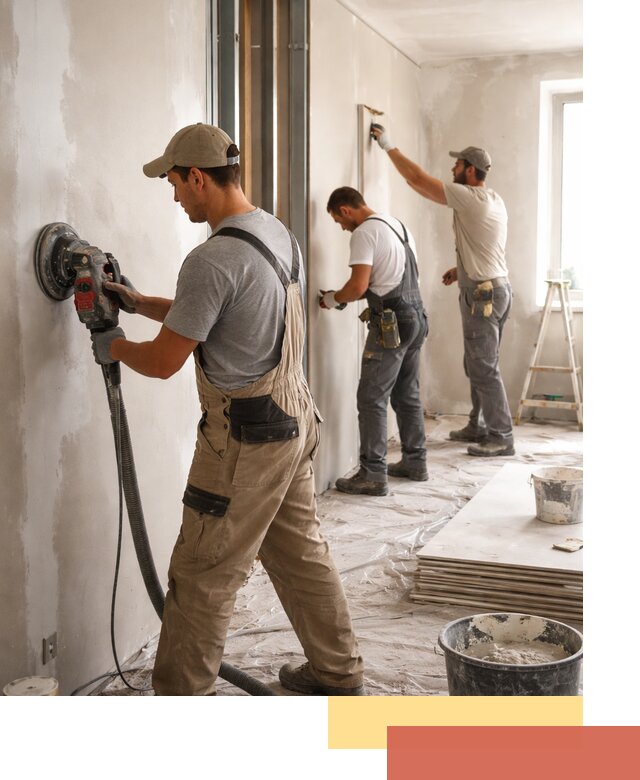 Профессиональная отделка стен в Гулькевичах качественно и в срок