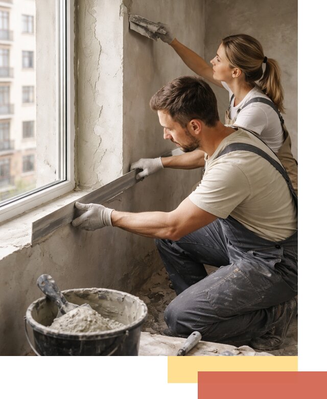 Штукатурка откосов дверей и окон профессионально в Гулькевичах