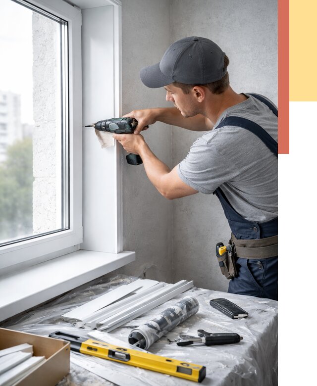 Установка пластиковых откосов в Гулькевичах от 2334 руб. | ОТДЕЛОЧНИК-Гль монтаж, быстро и недорого