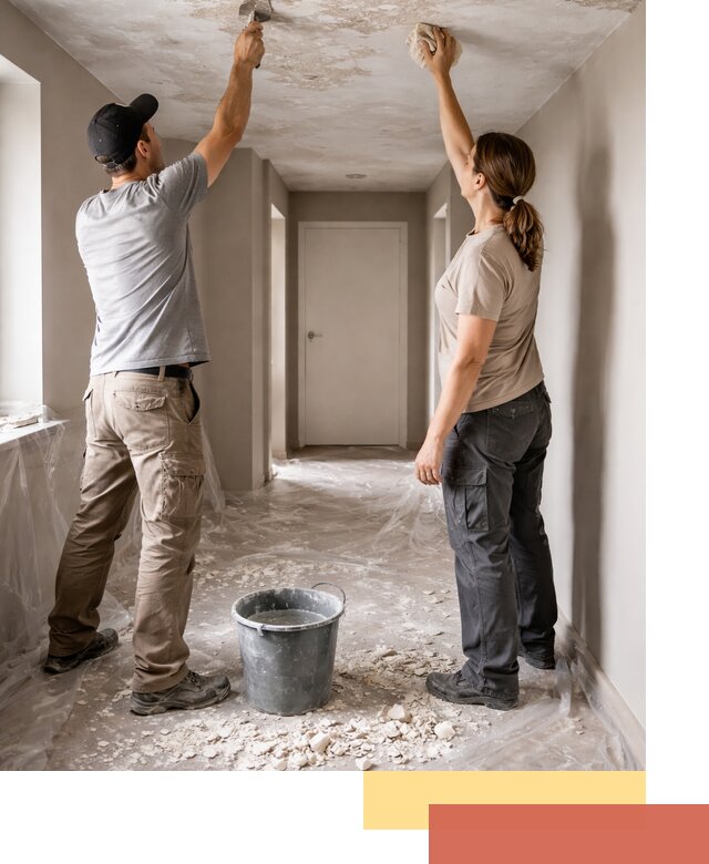 Удаление побелки с потолка в Гулькевичах — быстро и аккуратно