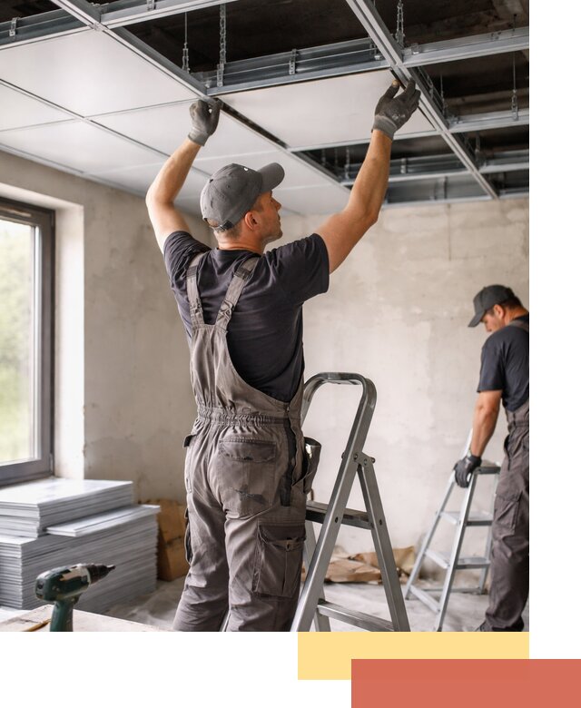 Монтаж кассетного потолка в Гулькевичах качественно и быстро