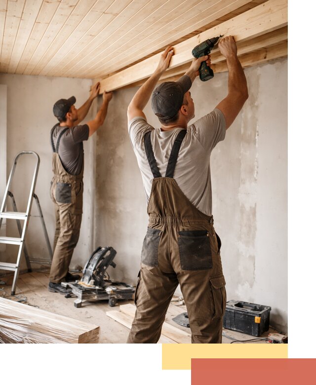 Монтаж потолка из вагонки в Гулькевичах профессионально и аккуратно