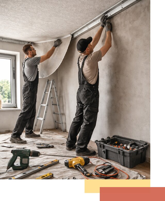 Монтаж фактурного натяжного потолка в Гулькевичах качественно и быстро