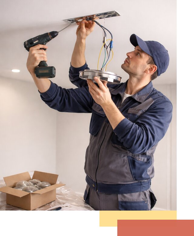 Установка люстры в натяжной потолок в Гулькевичах