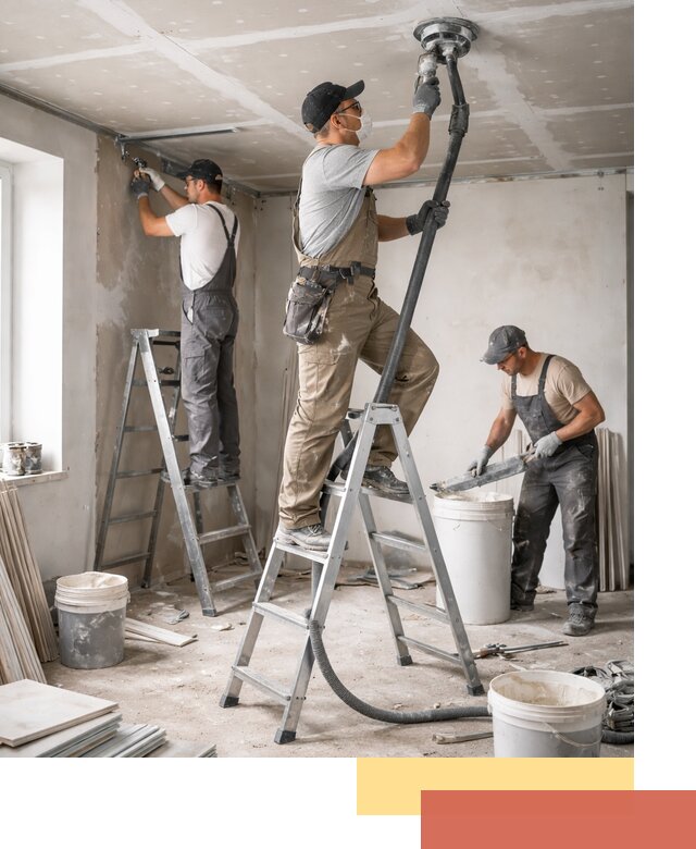 Ремонт потолка из гипсокартона в Гулькевичах: быстрый и качественный монтаж