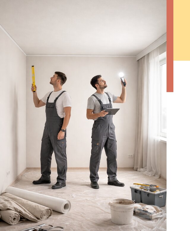 Отделка потолка в Гулькевичах недорого от 778 руб/м2 | Услуги ОТДЕЛОЧНИК-Гль