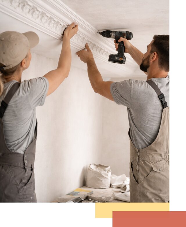 Профессиональный монтаж лепнины на потолок в Гулькевичах